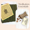 natural cones incense and prayer flag